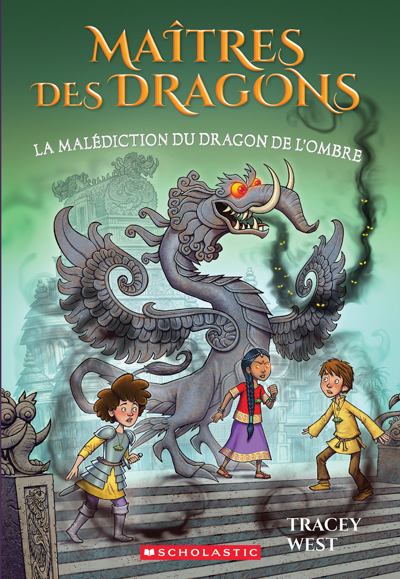 Image de couverture de Maîtres des dragons. 23, La malédiction du dragon de l'ombre