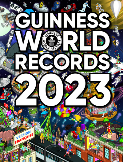 Image de couverture de [Le mondial des records 2023] = Guinness world records 2023