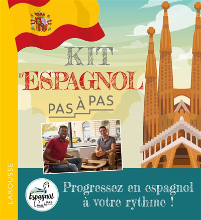 Image de couverture de Kit d'espagnol pas à pas.