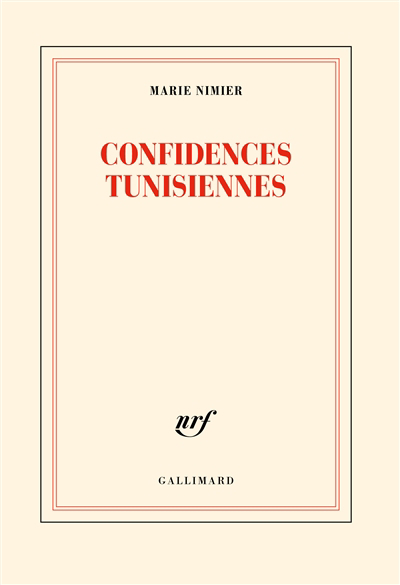 Image de couverture de Confidences tunisiennes