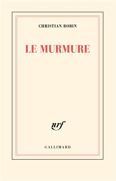 Image de couverture de Le murmure