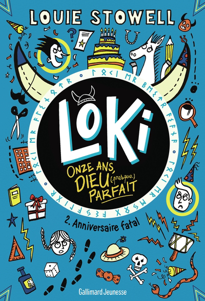 Image de couverture de Loki, onze ans, dieu (presque) parfait. 2, Anniversaire fatal