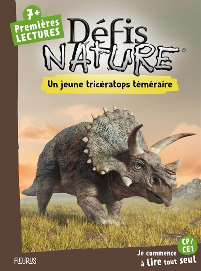 Image de couverture de Un jeune tricératops téméraire
