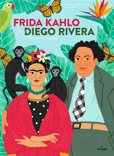 Image de couverture de Frida Kahlo & Diego Rivera : passion et création