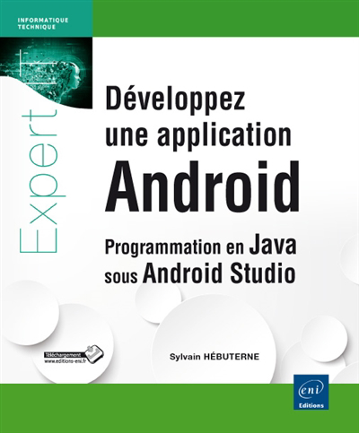 Image de couverture de Développez une application Android : programmation en Java sous Android studio