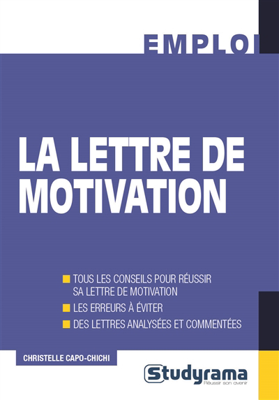 Image de couverture de La lettre de motivation
