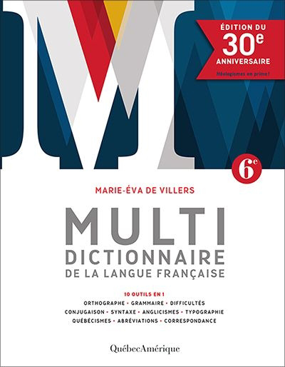 Image de couverture de Multi dictionnaire de la langue française