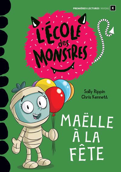 Image de couverture de L'école des monstres. Maëlle à la fête