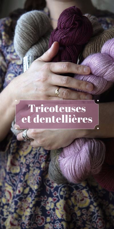 Image de couverture de Tricoteuses et dentellières