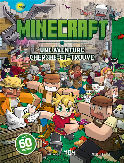Image de couverture de Minecraft : une aventure cherche-et-trouve