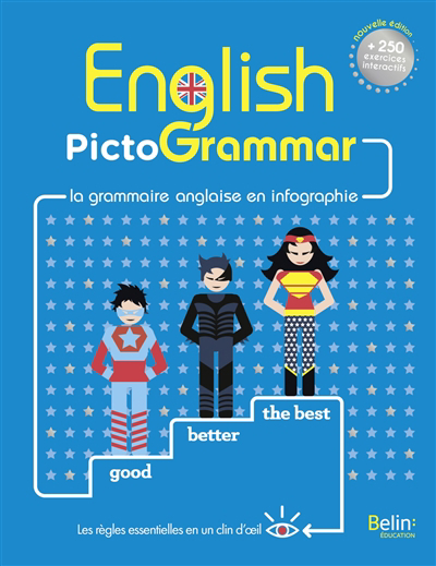 Image de couverture de English pictogrammar : la grammaire anglaise en infographie