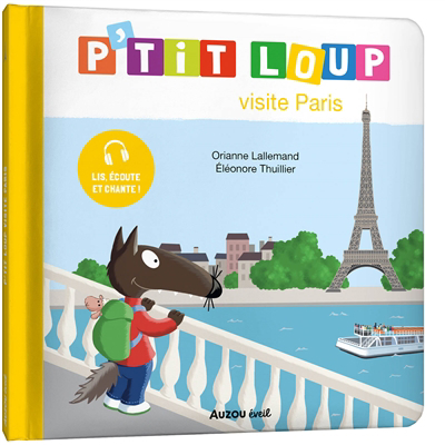 Image de couverture de P'tit Loup. P'tit Loup visite Paris